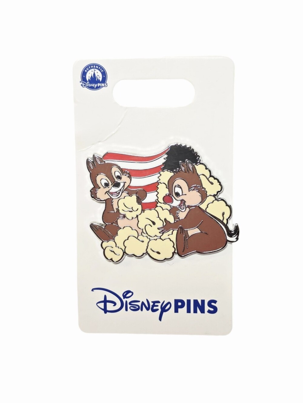 Disney Parks 2025 Chip 'n Dale Popcorn Official Trading Pin - NWT